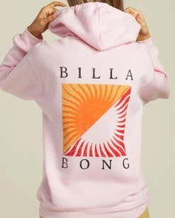 Best Pirce 🔔 Billabong Two Suns Pullover Hoodie BLOSSOM 👏 -Womens-clothing Shop abjsf00425 billabongw mdm0 dtl1 1