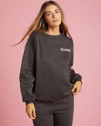 Best Pirce ✨ Billabong This Wave Crewneck Sweatshirt OFF BLACK ✨