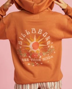 Best reviews of 👍 Billabong Free Mind Pullover Hoodie ADOBE 👏 -Womens-clothing Shop abjsf00451 billabongw ado dtl1 1