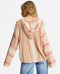 Budget ✨ Billabong Baja Beach Hooded Sweater VINTAGE CORAL 🧨 -Womens-clothing Shop abjsw00125 billabongw rne0 bck1 1