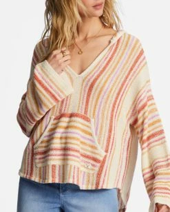 Budget ✨ Billabong Baja Beach Hooded Sweater VINTAGE CORAL 🧨 -Womens-clothing Shop abjsw00125 billabongw rne0 dtl1 1