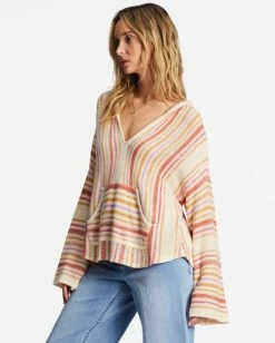 Budget ✨ Billabong Baja Beach Hooded Sweater VINTAGE CORAL 🧨 -Womens-clothing Shop abjsw00125 billabongw rne0 sd1 1