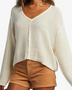 Discount ⭐ Billabong Every Day Pullover Sweater RED CLAY ❤️ -Womens-clothing Shop abjsw00198 billabongw wcp dtl1 1