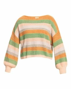 New ✨ Billabong Spaced Out Pullover Sweater DRIFTWOOD 😀 -Womens-clothing Shop abjsw00202 billabongv mul frt1 1