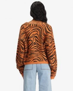 Best Pirce 🌟 Billabong Wild One Cropped Cardigan Sweater DESERT CLAY 🔥 -Womens-clothing Shop abjsw00211 billabongw clv0 bck1 1