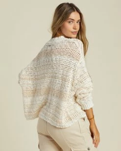 Wholesale 🤩 Billabong Back In The Day Sweater GREEN ENVY 😉 -Womens-clothing Shop abjsw00224 billabongw ylf0 bck1 1