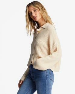 Wholesale ⭐ Billabong Stay Current Cozy Sweater WHITE CAP 😉 -Womens-clothing Shop abjsw00226 billabongw wcp sd1 1