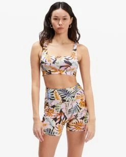 Best Sale 😀 Billabong Paradise Tank Sports Bra BLACK PEBBLE 😍 -Womens-clothing Shop abjto00104 billabongw bpb frt1 1