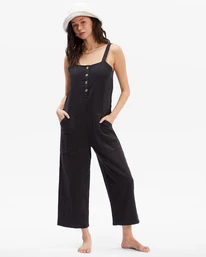 Best deal ⌛ Billabong Daydream Jumpsuit OFF BLACK 🎉
