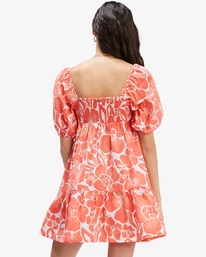 Cheap ๐งจ Billabong Be Mine Babydoll ๐ Dress ORANGE CRUSH ๐ฅฐ 5 Cheap ๐งจ Billabong Be Mine Babydoll ๐ Dress ORANGE CRUSH ๐ฅฐ - Image 3