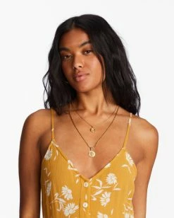 Hot Sale 👍 Billabong Venice Babe Midi Slip 👗 Dress RAIN DROP ✔️ -Womens-clothing Shop abjwd00355 billabongw ylc0 dtl1 1