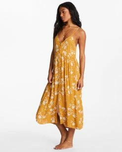 Hot Sale 👍 Billabong Venice Babe Midi Slip 👗 Dress RAIN DROP ✔️ -Womens-clothing Shop abjwd00355 billabongw ylc0 sd1 1