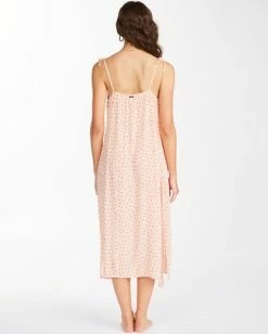 Deals 🎉 Billabong Sunbright Midi Slip 👗 Dress MELON 👏 -Womens-clothing Shop abjwd00363 billabongw mel bck1 1