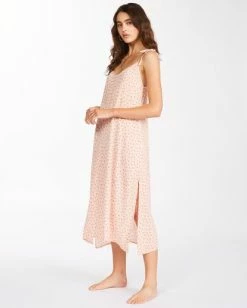 Deals 🎉 Billabong Sunbright Midi Slip 👗 Dress MELON 👏 -Womens-clothing Shop abjwd00363 billabongw mel sd1 1