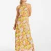 Coupon 🔥 Billabong Retro Romance Halter 👗 Dress MOSS 🤩 -Womens-clothing Shop abjwd00365 billabongw mos frt1
