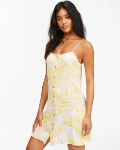 New ❤️ Billabong Morning Light Mini Slip 👗 Dress TROPICAL GREEN ✔️ -Womens-clothing Shop abjwd00368 billabongw srt sd1 1