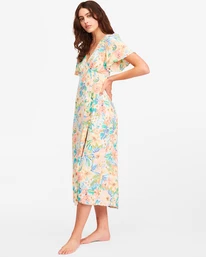 Deals ๐ Billabong Jet Set Midi ๐ Dress WHITE/MULTI โ 6 Deals ๐ Billabong Jet Set Midi ๐ Dress WHITE/MULTI โ - Image 4