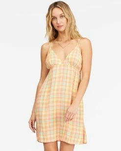 Cheapest ✔️ Billabong Just Add Sun Mini Slip 👗 Dress MULTI 🧨 -Womens-clothing Shop abjwd00420 billabongw mul frt1 1