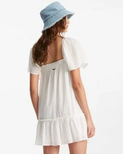 Discount ⌛ Billabong She's A Doll Babydoll 👗 Dress SALT CRYSTAL ⭐ -Womens-clothing Shop abjwd00432 billabongw scs bck2 1