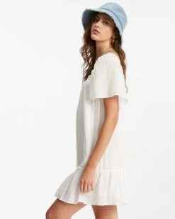 Discount ⌛ Billabong She's A Doll Babydoll 👗 Dress SALT CRYSTAL ⭐ -Womens-clothing Shop abjwd00432 billabongw scs sd1 1