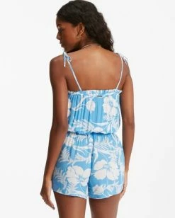 Hot Sale ⭐ Billabong Yours Truly Romper ROSE CLAY 🎉 -Womens-clothing Shop abjwd00439 billabongw bll0 bck1 1