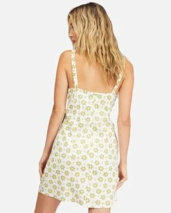 Best reviews of 🧨 Billabong Daisy Craze Mini 👗 Dress SALT CRYSTAL 👍 -Womens-clothing Shop abjwd00461 billabongw scs bck1 1
