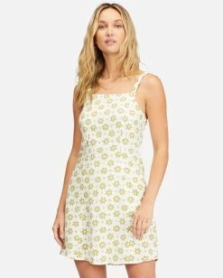 Best reviews of 🧨 Billabong Daisy Craze Mini 👗 Dress SALT CRYSTAL 👍 -Womens-clothing Shop abjwd00461 billabongw scs frt1 1