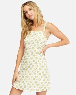 Best reviews of 🧨 Billabong Daisy Craze Mini 👗 Dress SALT CRYSTAL 👍 -Womens-clothing Shop abjwd00461 billabongw scs sd1 1