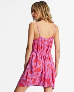 Top 10 😍 Billabong Sun Chaser Mini Slip 👗 Dress AGAVE ✔️ -Womens-clothing Shop abjwd00464 billabongw php0 bck1 1