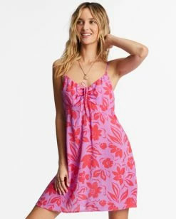 Top 10 😍 Billabong Sun Chaser Mini Slip 👗 Dress AGAVE ✔️ -Womens-clothing Shop abjwd00464 billabongw php0 frt1 1