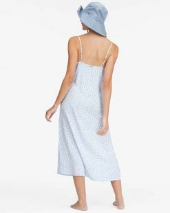 Outlet ❤️ Billabong Weekend Waves Midi Slip 👗 Dress BABY BLUES 🔥 -Womens-clothing Shop abjwd00468 billabongw bzr0 bck1 1