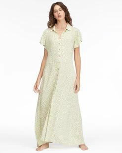 Flash Sale โญ Billabong Garden Party Maxi ๐ Shirt ๐ Dress AGAVE ๐ 18 Flash Sale โญ Billabong Garden Party Maxi ๐ Shirt ๐ Dress AGAVE ๐ -Womens-clothing Shop abjwd00469 billabongw aga frt1 1