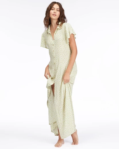 Flash Sale โญ Billabong Garden Party Maxi ๐ Shirt ๐ Dress AGAVE ๐ 10 Flash Sale โญ Billabong Garden Party Maxi ๐ Shirt ๐ Dress AGAVE ๐ - Image 8
