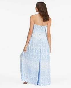 Top 10 👏 Billabong Line Walker 2 Wide-Leg Jumpsuit SALT CRYSTAL 🧨 -Womens-clothing Shop abjwd00498 billabongw scs bck1 1