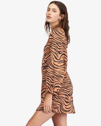 Coupon ๐ฅ Billabong Feeling Flirty Long Sleeve Mini ๐ Dress DESERT CLAY ๐ 5 Coupon ๐ฅ Billabong Feeling Flirty Long Sleeve Mini ๐ Dress DESERT CLAY ๐ - Image 3