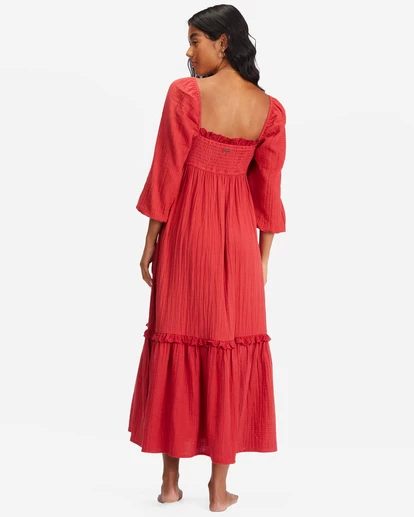 Promo 😉 Billabong Magic Hour Midi 👗 Dress DEEP LOVE 🥰 11 Promo 😉 Billabong Magic Hour Midi 👗 Dress DEEP LOVE 🥰 - Image 9