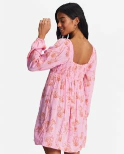 Budget 🎁 Billabong Crush On You Mini 👗 Dress SWEET CHOCOLATE 🧨 -Womens-clothing Shop abjwd00520 billabongw mfr0 bck1 1