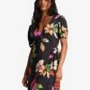 Best deal 😍 Billabong Hot Tropics Mini Wrap 👗 Dress GOLDIE ⭐ -Womens-clothing Shop abjwd00524 billabongw bpb frt1