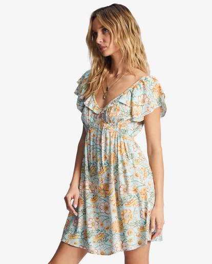 Outlet ๐ Billabong Enchant Me Mini ๐ Dress SWEET GRASS ๐งจ 8 Outlet ๐ Billabong Enchant Me Mini ๐ Dress SWEET GRASS ๐งจ - Image 6