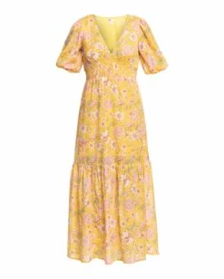 Coupon 🧨 Billabong Spellbound Maxi 👗 Dress GOLDEN PEACH 🎁 -Womens-clothing Shop abjwd00533 billabongv ygf0 frt1 1