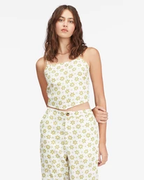 Hot Sale ๐ฅ Billabong Double Take Handkerchief Crop Top SALT CRYSTAL ๐ฏ