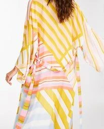 Brand new ๐ฅ Billabong Head Over ๐ Heels Kimono Beach Cover-Up WHITE/MULTI ๐งจ 6 Brand new ๐ฅ Billabong Head Over ๐ Heels Kimono Beach Cover-Up WHITE/MULTI ๐งจ - Image 4
