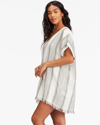 Hot Sale ✨ Billabong Walk Away Beach Cover-Up SALT CRYSTAL 😀 6 Hot Sale ✨ Billabong Walk Away Beach Cover-Up SALT CRYSTAL 😀 - Image 4