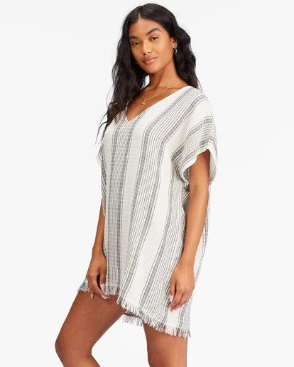 Hot Sale ✨ Billabong Walk Away Beach Cover-Up SALT CRYSTAL 😀 8 Hot Sale ✨ Billabong Walk Away Beach Cover-Up SALT CRYSTAL 😀 - Image 6