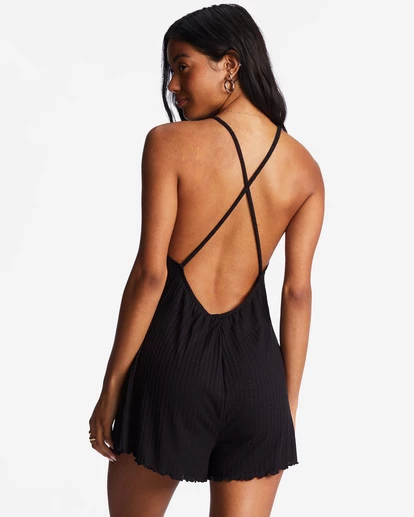 Promo 🔥 Billabong High Surf Romper BLACK PEBBLE 🔔 10 Promo 🔥 Billabong High Surf Romper BLACK PEBBLE 🔔 - Image 8
