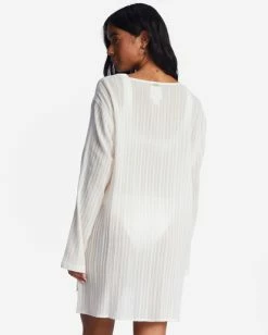 Hot Sale 😀 Billabong Blue Skies Swim Cover Up MULTI ✔️ -Womens-clothing Shop abjx600204 billabongw scs bck1 1