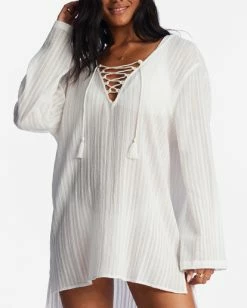 Hot Sale 😀 Billabong Blue Skies Swim Cover Up MULTI ✔️ -Womens-clothing Shop abjx600204 billabongw scs dtl1 1