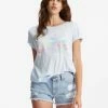 Cheapest 👏 Billabong Coastal Dreamer Boyfriend T-Shirt MORNING SKY 💯 -Womens-clothing Shop abjzt00537 billabongw bzp0 frt1