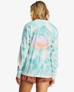 New ⭐ Billabong A/Div Long Sleeve T-Shirt BLUES TRAVELER ✔️ -Womens-clothing Shop abjzt00621 billabongw gjy0 bck1 1