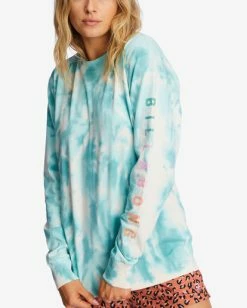 New ⭐ Billabong A/Div Long Sleeve T-Shirt BLUES TRAVELER ✔️ -Womens-clothing Shop abjzt00621 billabongw gjy0 dtl1 1